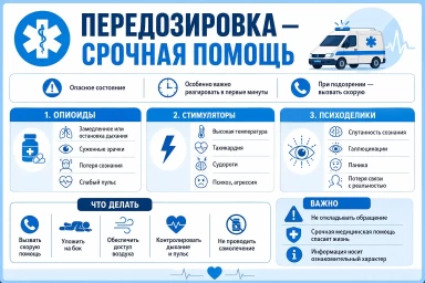 Помощь при передозировке в Североуральске